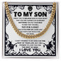 Son-Win or Learn - A Cuban Link Chain Is the Best Gift For a Son
