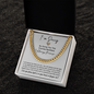 Sorry-Be The Light-Cuban Link Chain