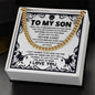 Son-Win or Learn - A Cuban Link Chain Is the Best Gift For a Son