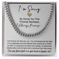 Sorry-Be The Light-Cuban Link Chain