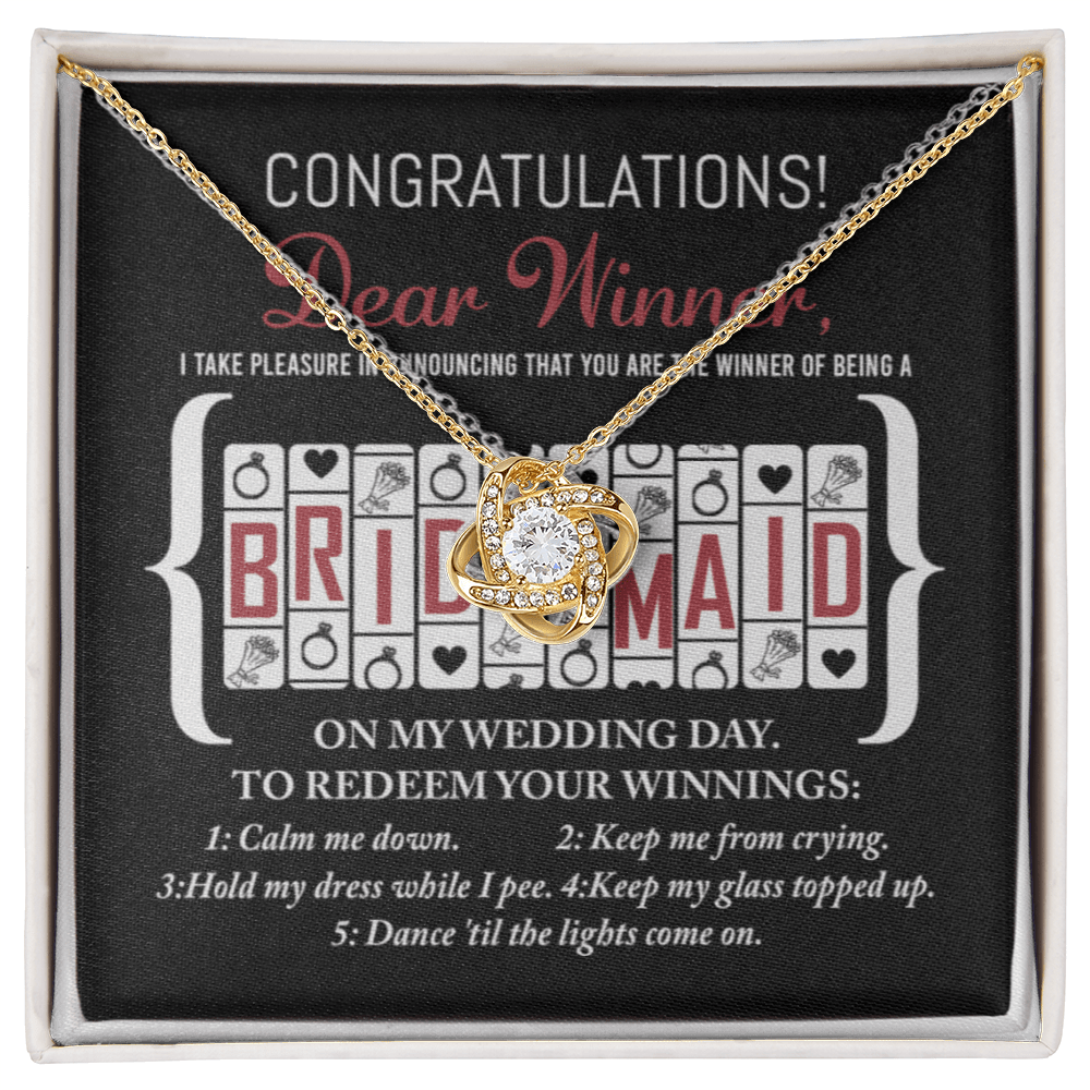 Bridesmaid-The Winner Of