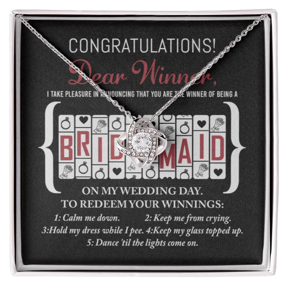 Bridesmaid-The Winner Of