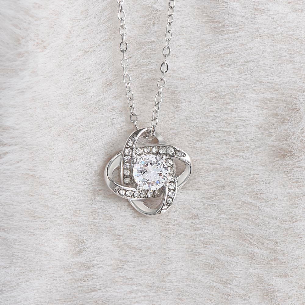 Soulmate-Unwavering Support-Love Knot Necklace