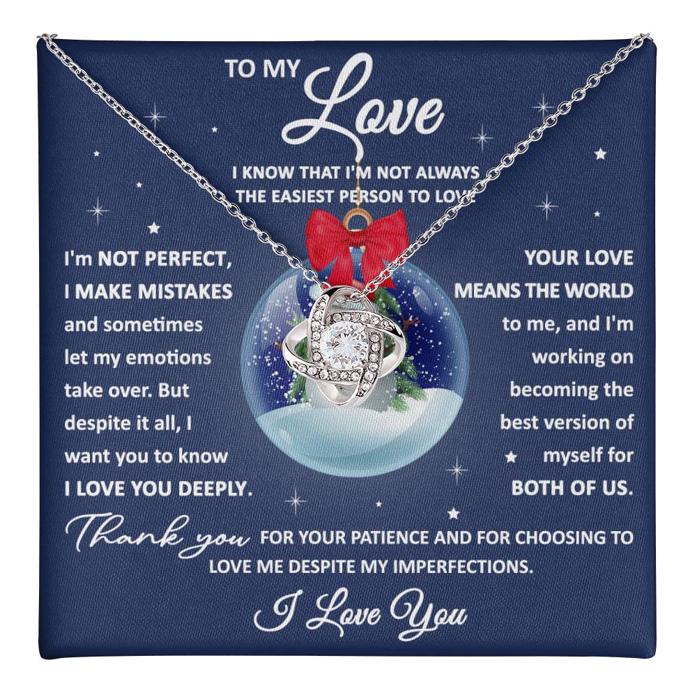 My Love - best Version - Love Knot Necklace