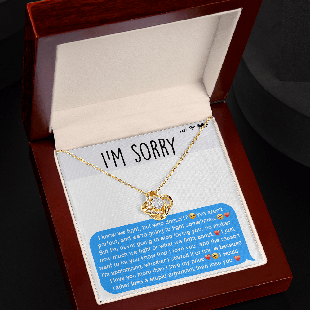 Sorry-Stupid Argument
