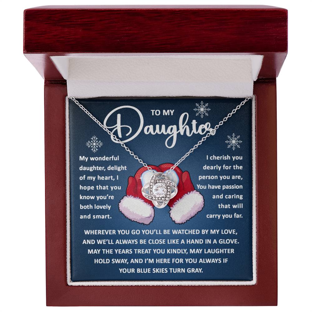 Daughter-Hand In Glove Necklace