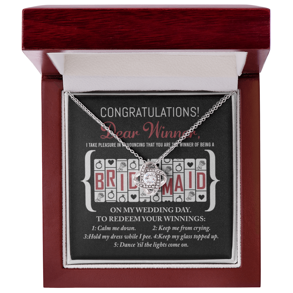 Bridesmaid-The Winner Of