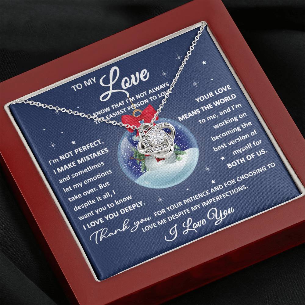 My Love - best Version - Love Knot Necklace
