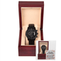 Sorry-Set Things Right-Metal Chronograph Watch