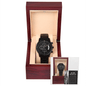 Son-in-Law-Hold Her Hand-Metal Chronograph Watch