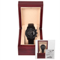Husband-Power of Love-Metal Chronograph Watch