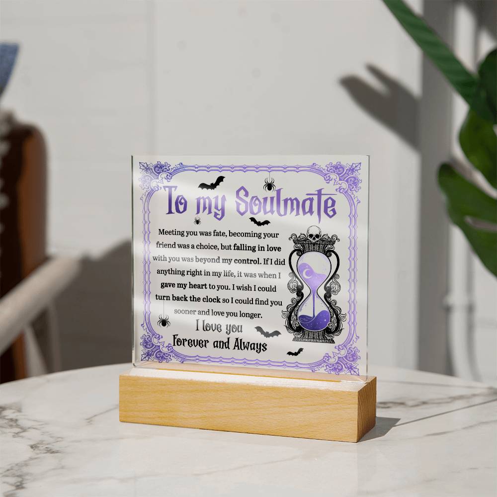 Soulmate-Beyond Control - Acrylic Plaque