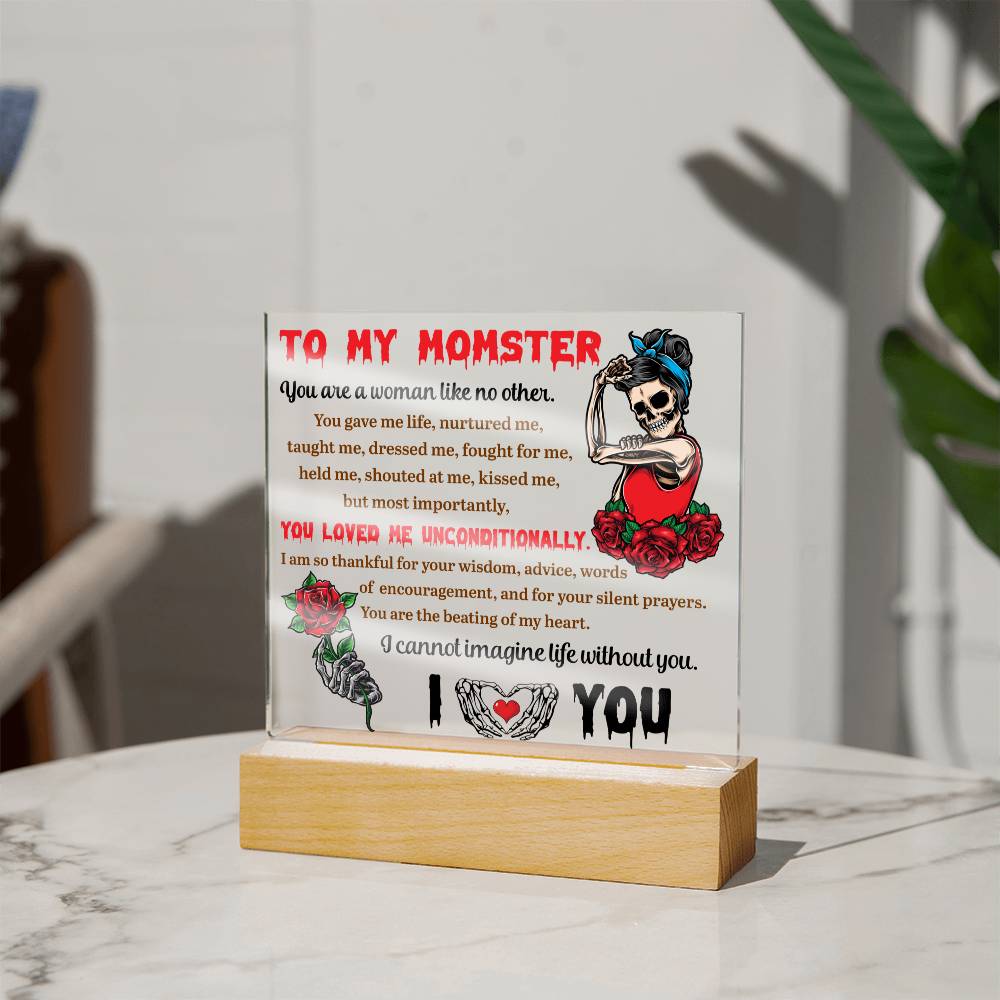 Mom-Silent Prayers-Acrylic Plaque