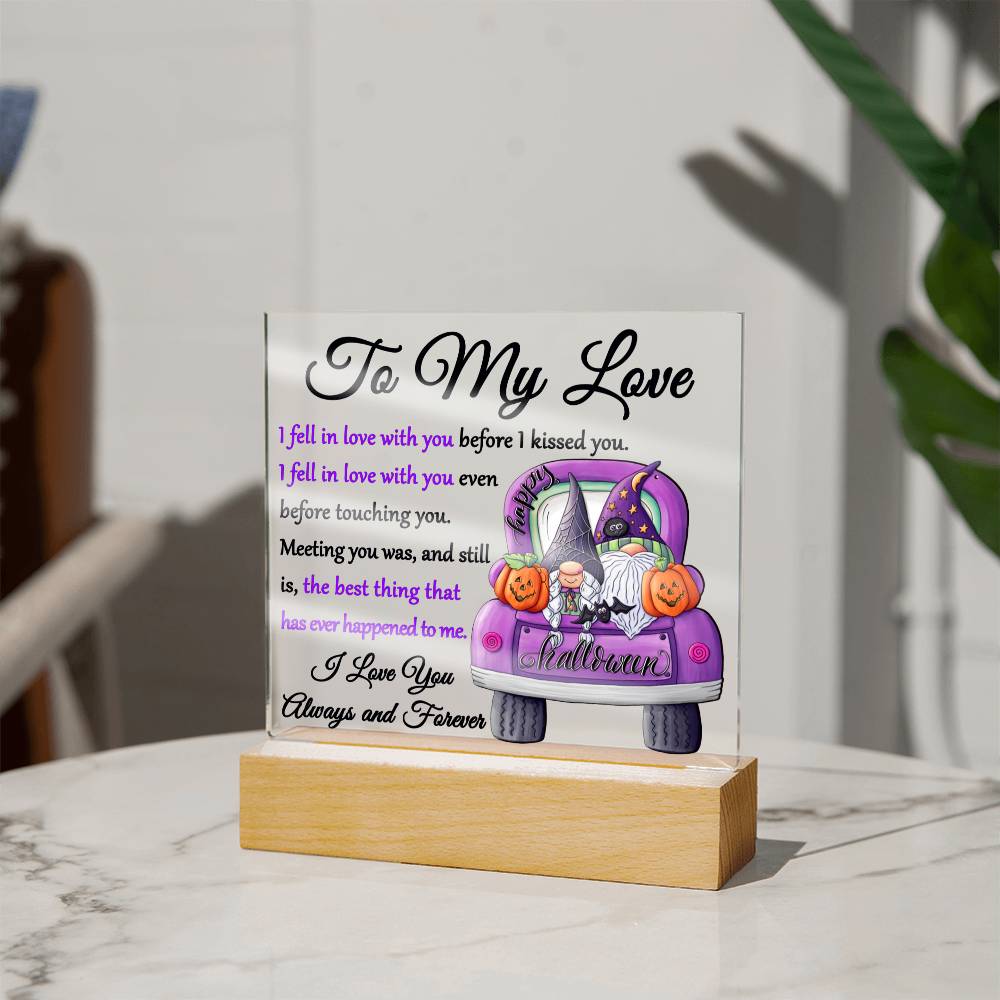 Soulmate-Fell In Love-Acrylic Plaque