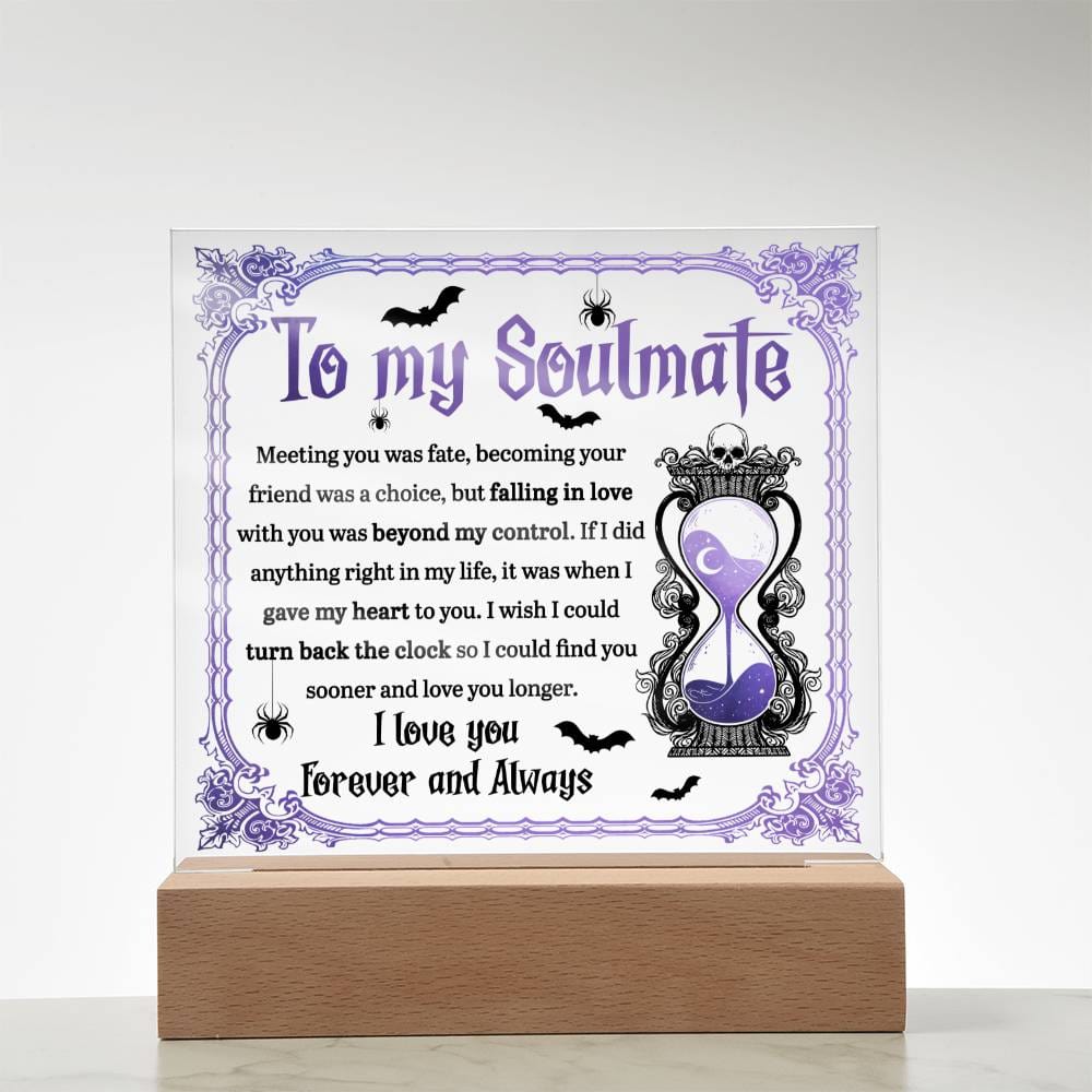 Soulmate-Beyond Control - Acrylic Plaque