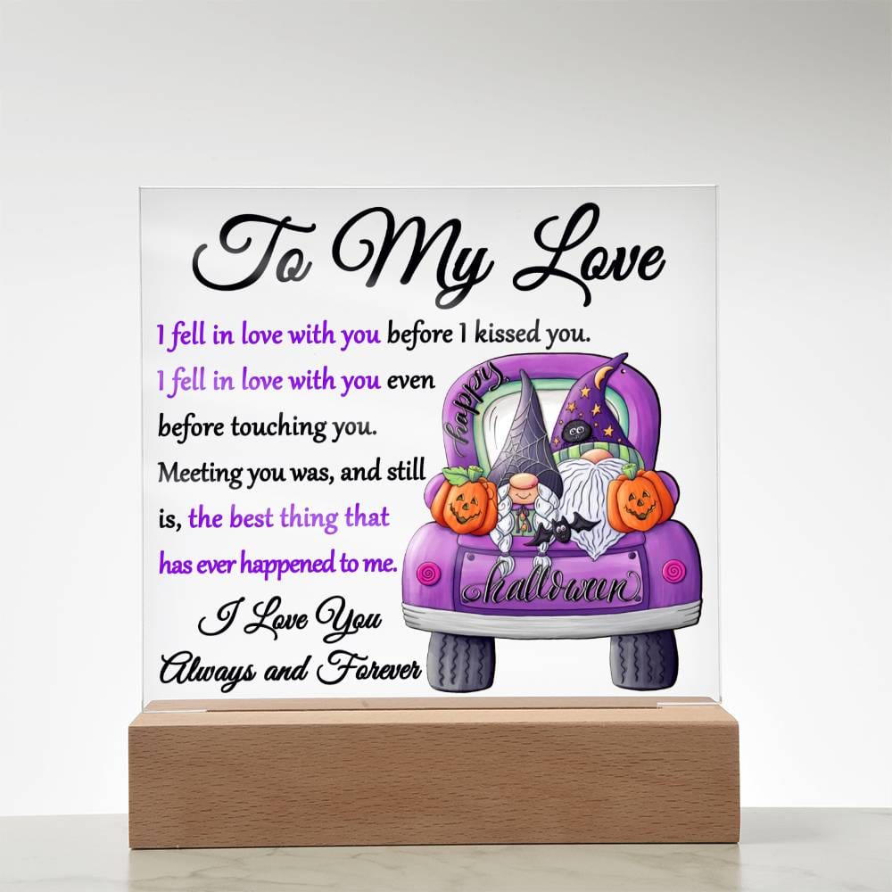 Soulmate-Fell In Love-Acrylic Plaque