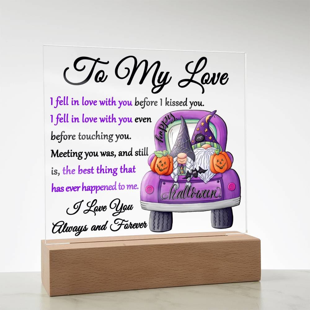 Soulmate-Fell In Love-Acrylic Plaque