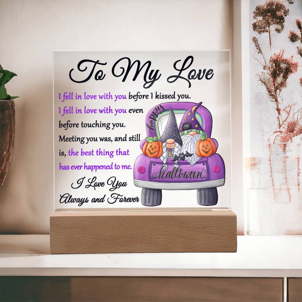 Soulmate-Fell In Love-Acrylic Plaque