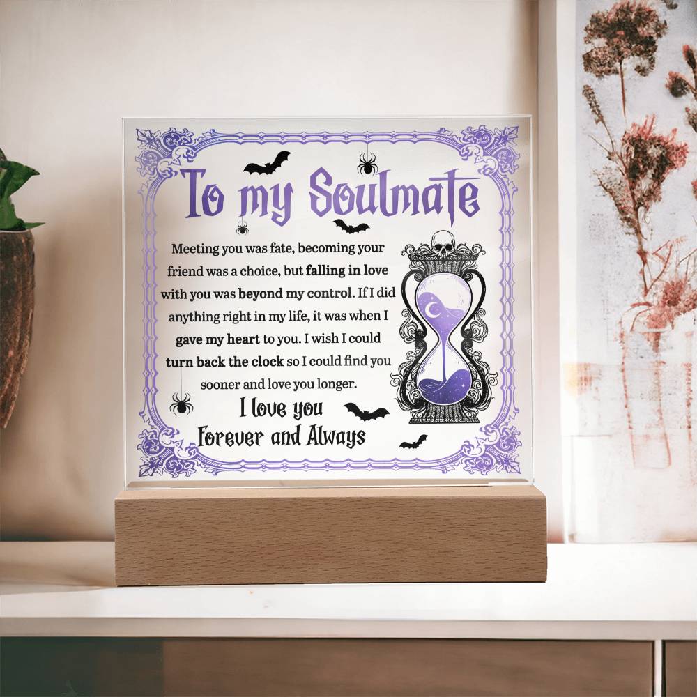 Soulmate-Beyond Control - Acrylic Plaque