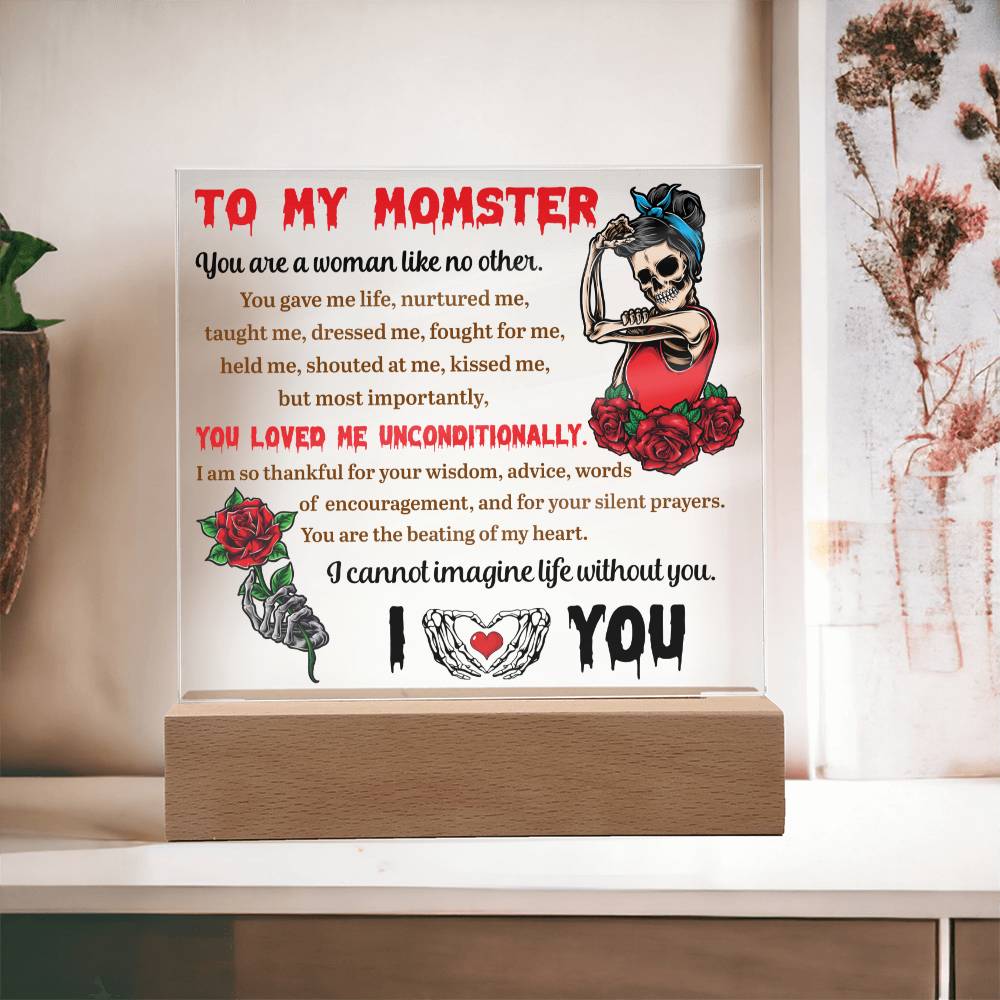 Mom-Silent Prayers-Acrylic Plaque