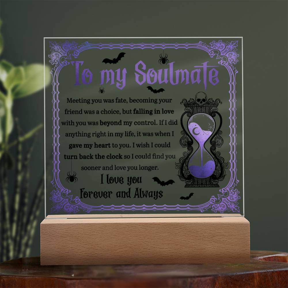 Soulmate-Beyond Control - Acrylic Plaque