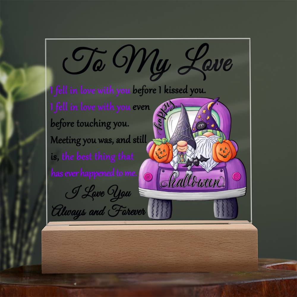Soulmate-Fell In Love-Acrylic Plaque