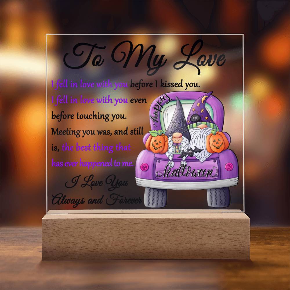 Soulmate-Fell In Love-Acrylic Plaque