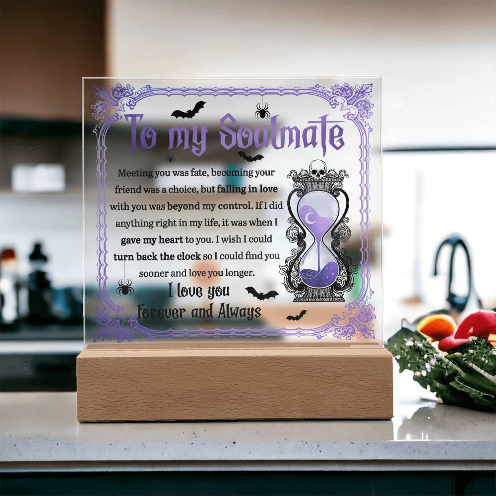Soulmate-Beyond Control - Acrylic Plaque