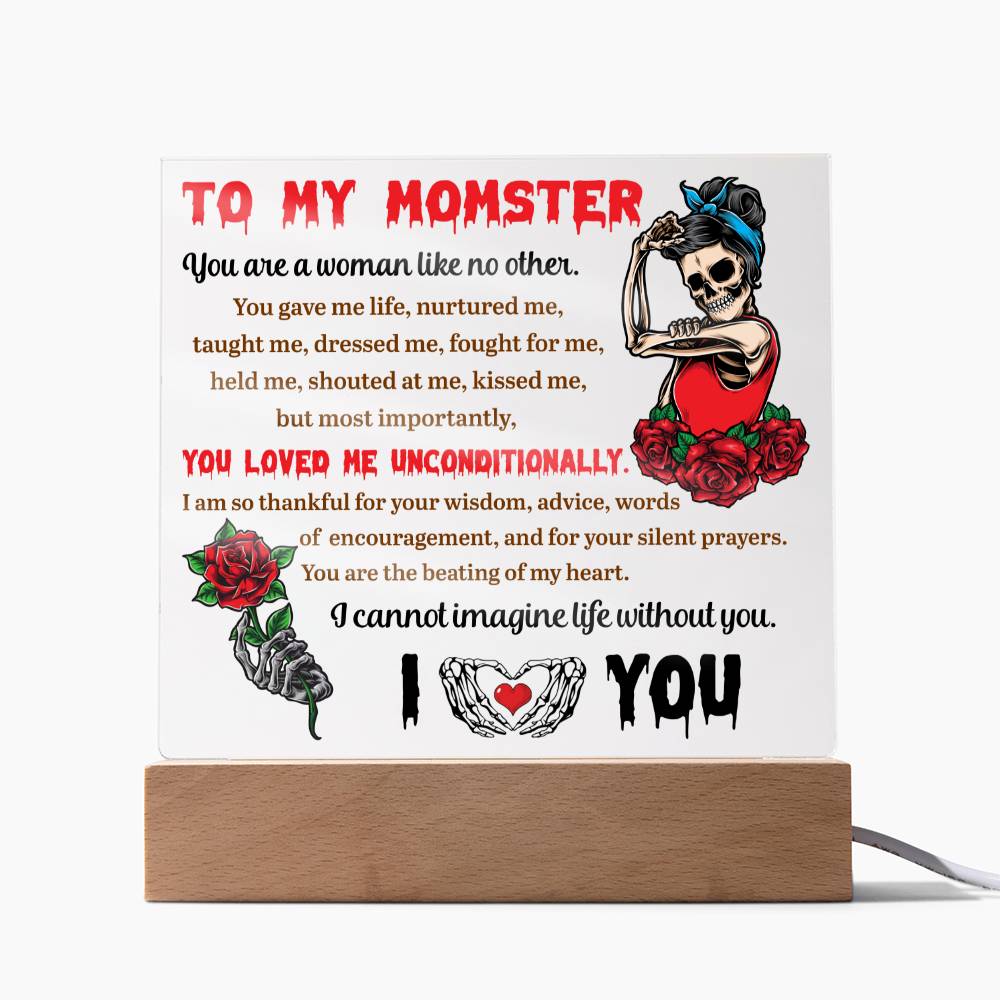 Mom-Silent Prayers-Acrylic Plaque