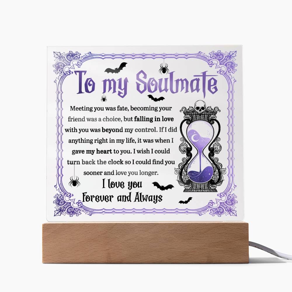 Soulmate-Beyond Control - Acrylic Plaque
