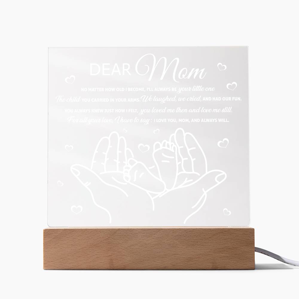 Mom-Means The World-Acrylic