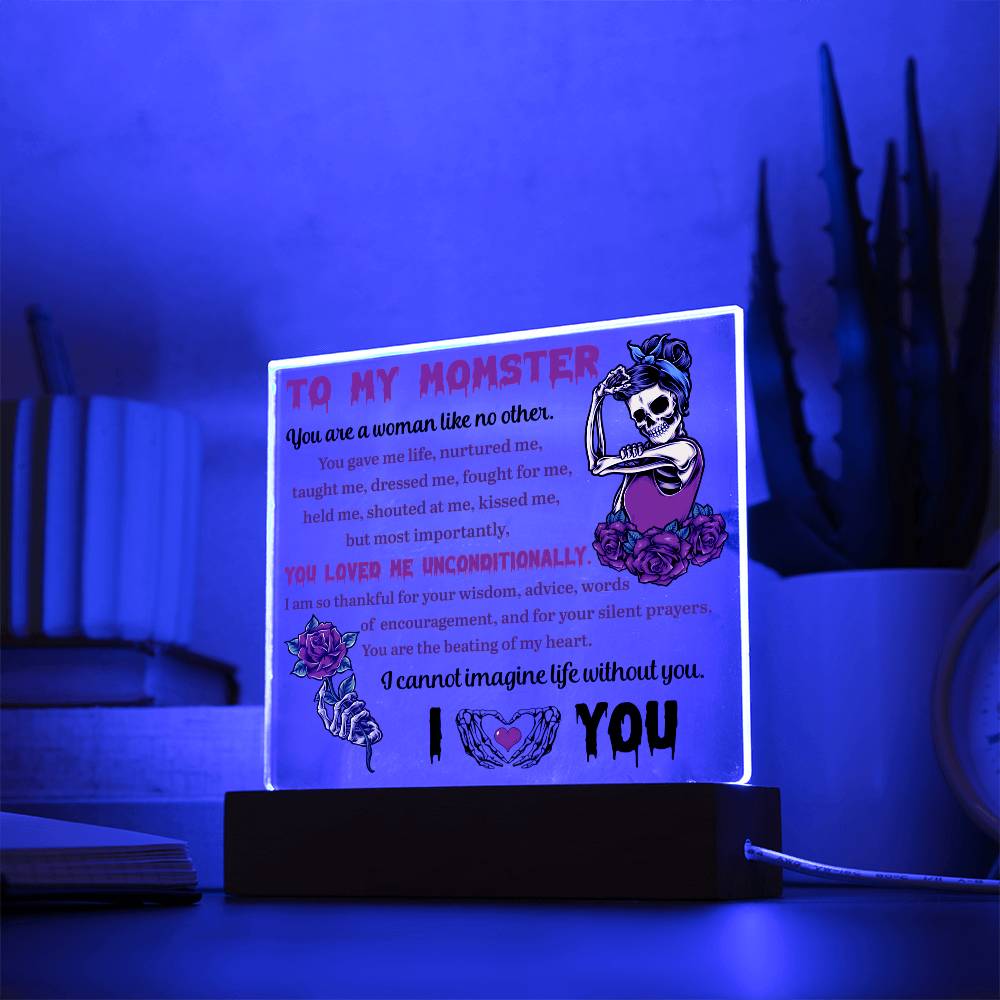 Mom-Silent Prayers-Acrylic Plaque