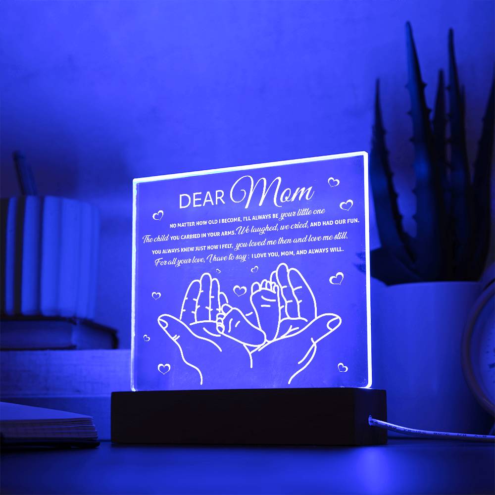 Mom-Means The World-Acrylic