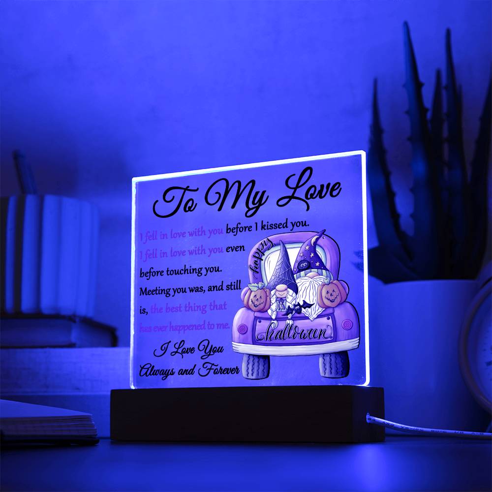 Soulmate-Fell In Love-Acrylic Plaque