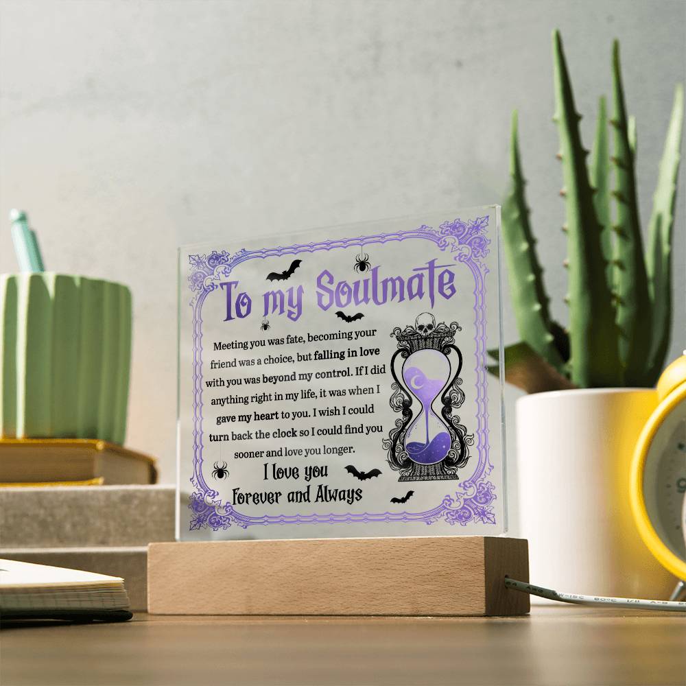 Soulmate-Beyond Control - Acrylic Plaque