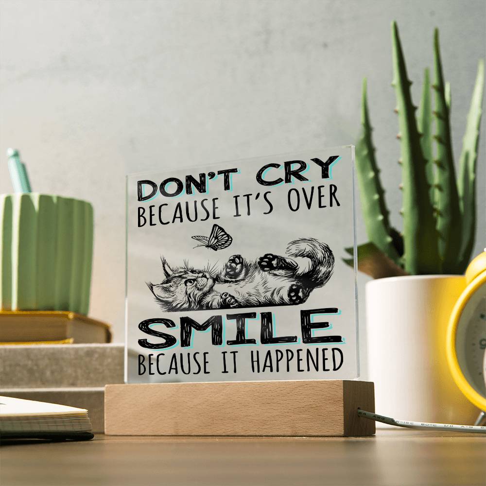 Smile It Happened-Acrylic