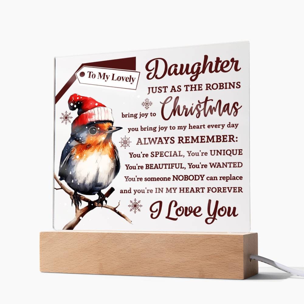Daughter- Robins Bring Joy-Acrylic