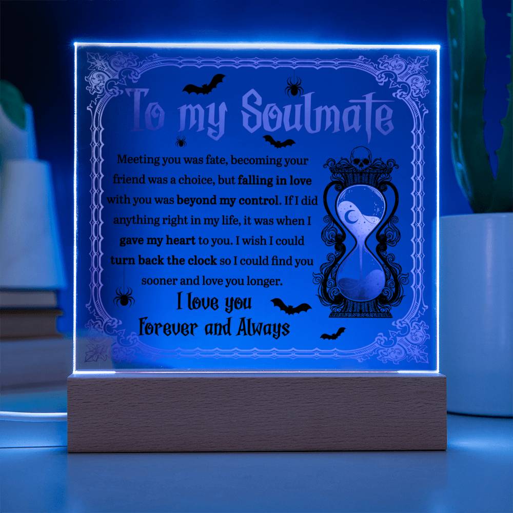 Soulmate-Beyond Control - Acrylic Plaque
