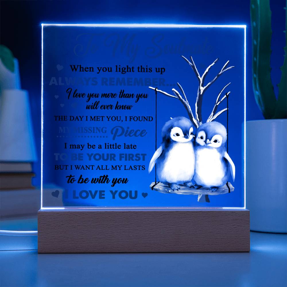 Soulmate-Love You More-Acrylic