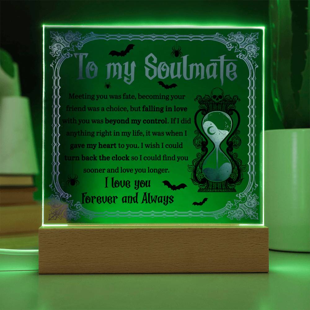 Soulmate-Beyond Control - Acrylic Plaque