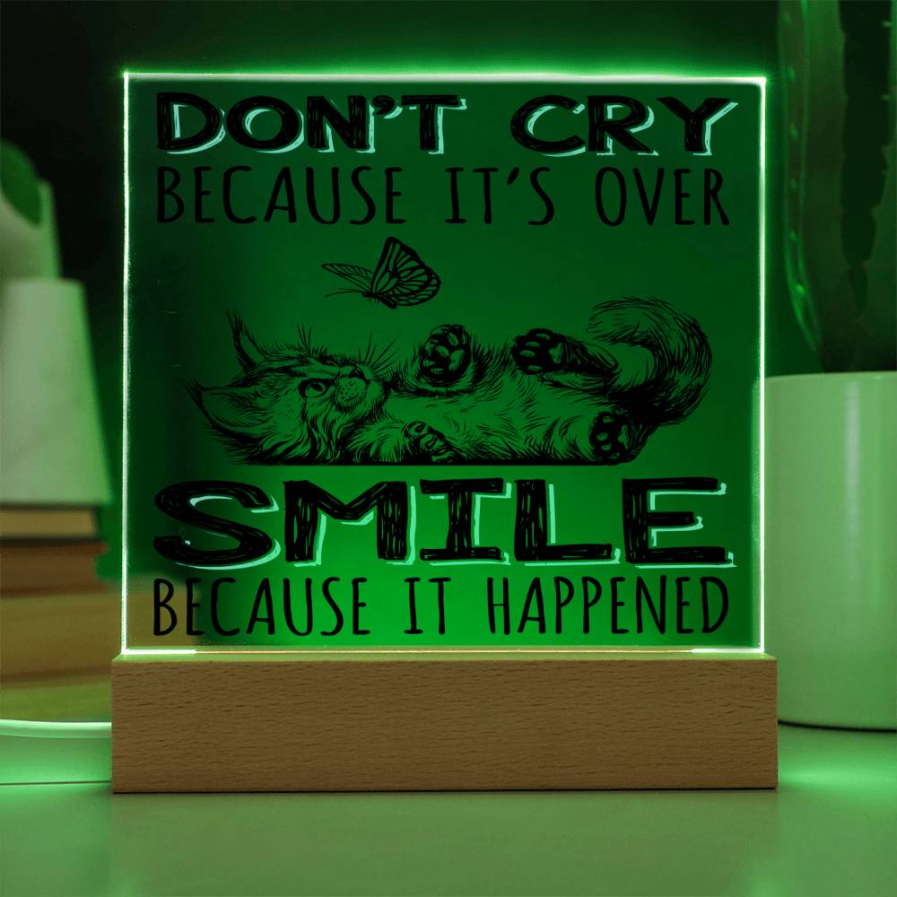 Smile It Happened-Acrylic