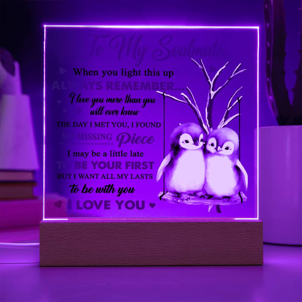 Soulmate-Love You More-Acrylic