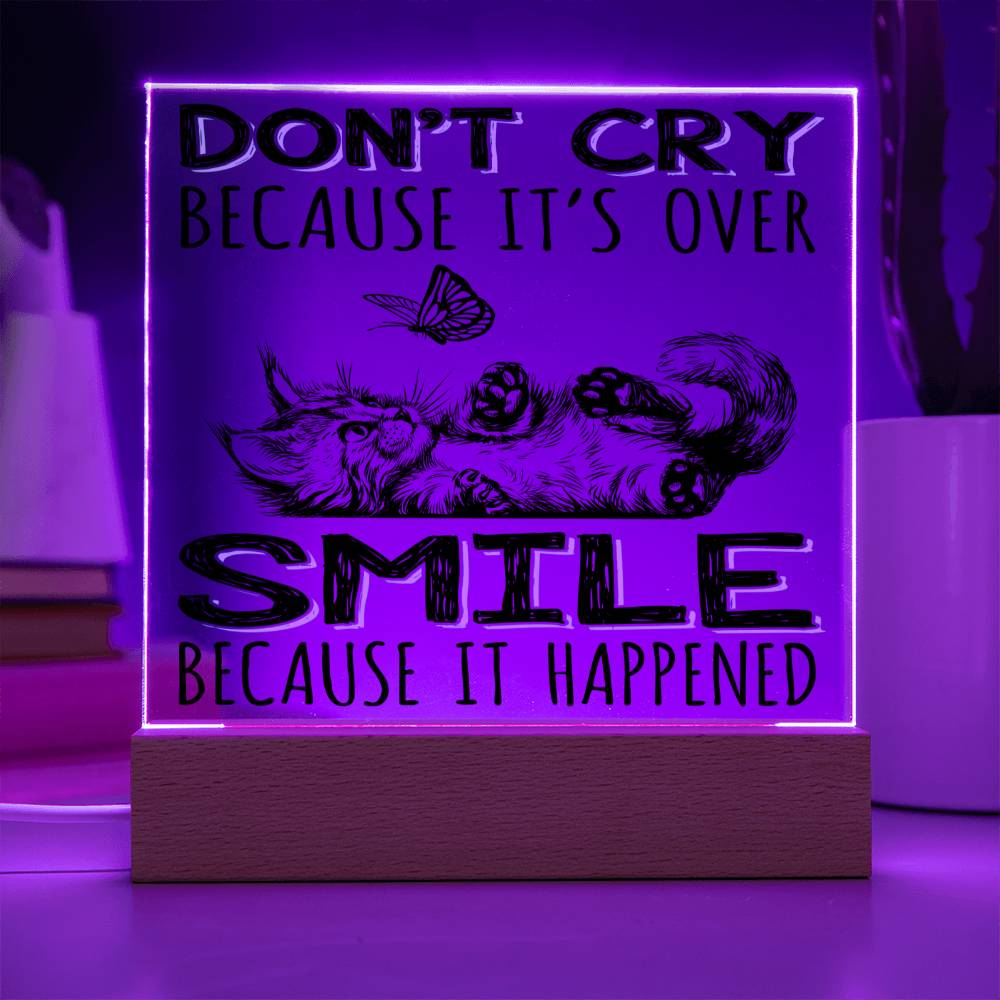 Smile It Happened-Acrylic