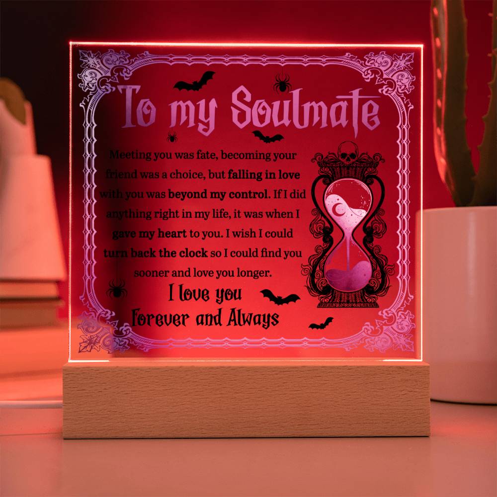 Soulmate-Beyond Control - Acrylic Plaque