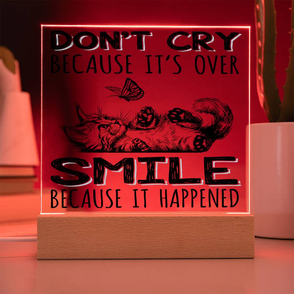 Smile It Happened-Acrylic