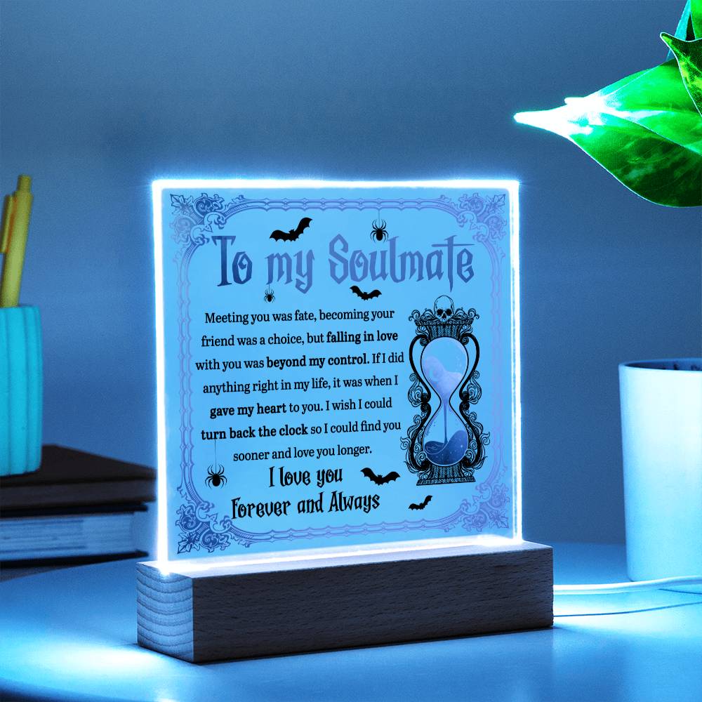 Soulmate-Beyond Control - Acrylic Plaque