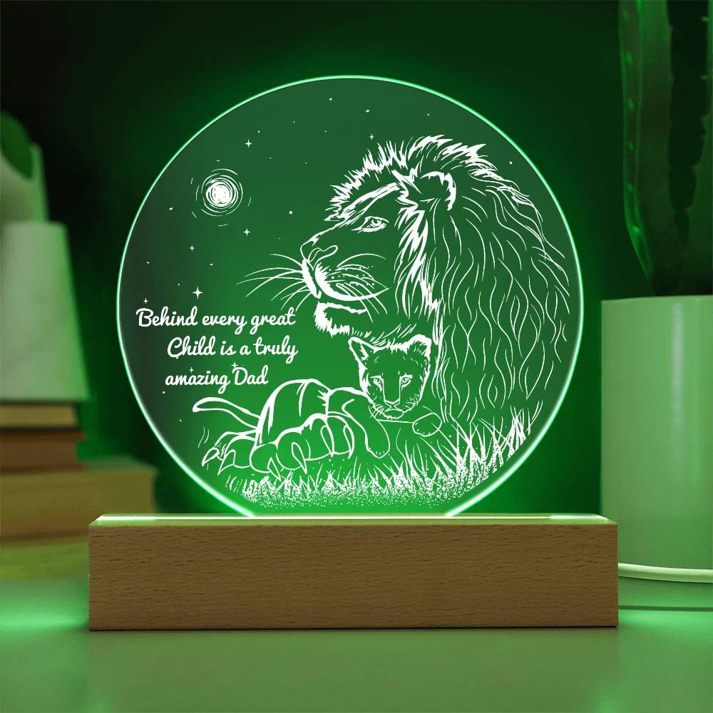 Dad-Amazing Dad-Circle Acrylic