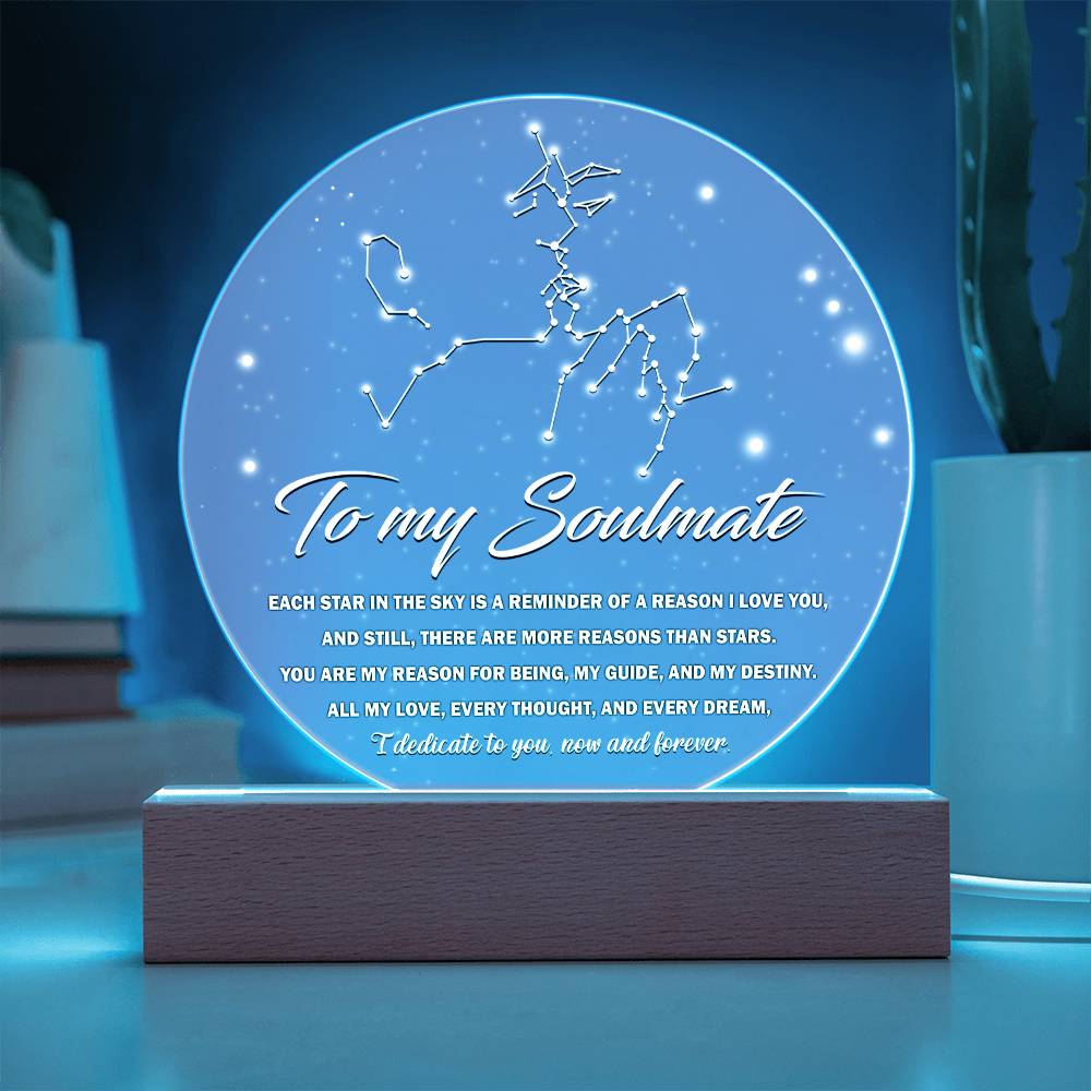 Soulmate-Dedicate To You Acrylic Circle