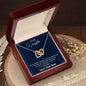 Excellent Interlocking Hearts necklace Gift for Daughter, Best Gift For Daughter - Shine-Smart