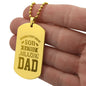 Behind Every Great Son Is A Truly Amazing Dad, Best Gift For Dad